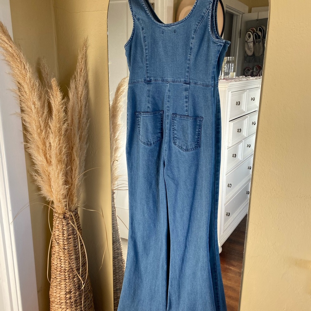 Denim jumpsuit
